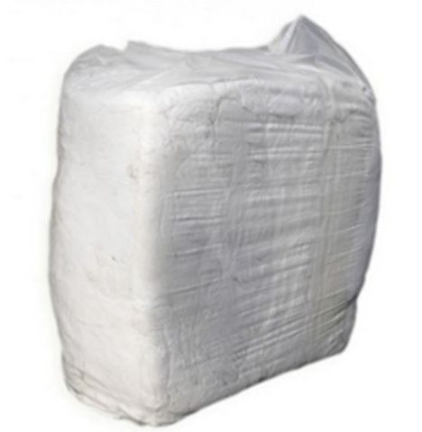 Rags 10KG No1 White COTTON