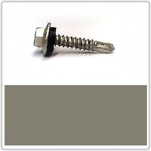 12-14 x 35mm Hex Washer Head Self Drilling Screw with Neoprene Washer Class 3 - GULLY