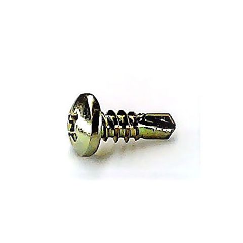6-20 x 12mm Pan Head Phillips Self Drilling Screw Zinc Yellow