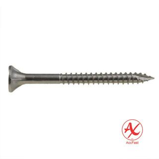 14g x 100mm Bugle Batten Type 17 Screw - 5mm Hex Drive - Stainless Steel Grade 316