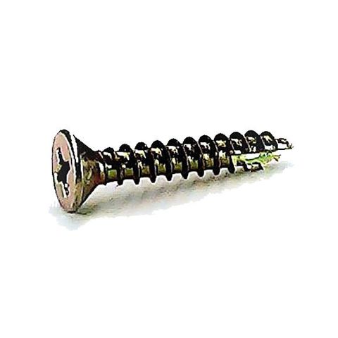 10-12 x 40mm Countersunk Head Phillips Drive Type 17 Screw - Zinc Yellow