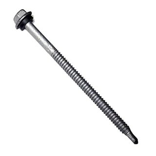 14-10 x 115mm HOBSON Hex Head Self Drilling Screw with Neoprene Washer Class 4