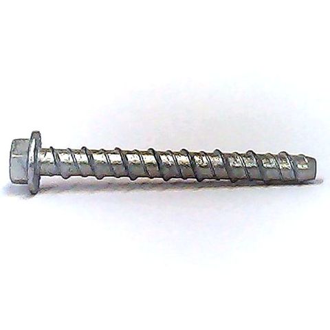 M10 x 100mm Hex FLANGE Head Concrete Screw Bolt Galvanised