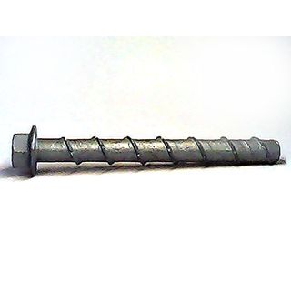 M10 x 125mm Hex Head Screw Bolt GALV