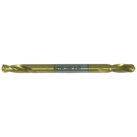 1/8 x 51mm Double End Drill Bits Titanium Coated (PACK OF 10)