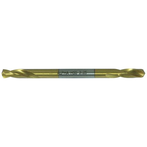 No 30 x 51mm Double End Drill Bits Titanium Coated (PACK OF 10) ALPHA