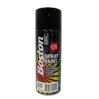 Touch Up Paint GLOSS BLACK 250g ENAMEL BOSTON