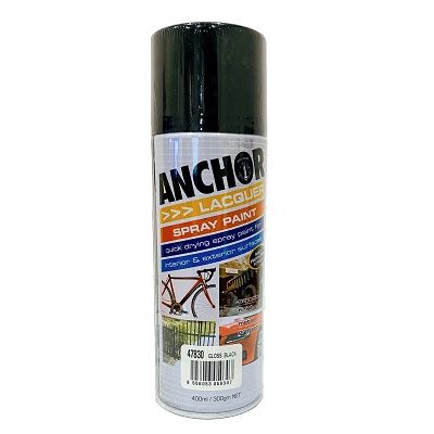 Touch Up Paint Black Gloss 300 GRAM CAN - 47830