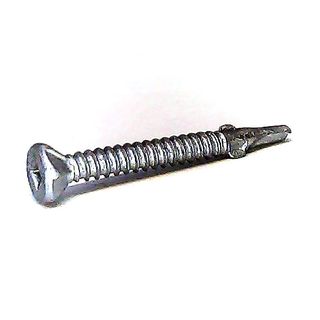 10-16 x 45mm Countersunk SEH Square Drive WING Self Drilling Screw Class 3