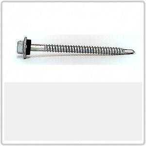 12-14 x 65mm HOBSON Hex Head Self Drilling Screw with NEO Washer Class 4 - SURFMIST