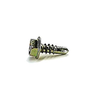 8-18 x 12mm AX Hex Head Self Drilling Screw Zinc Yellow