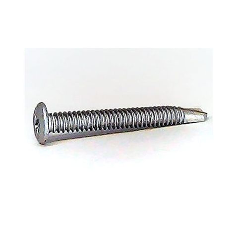 10-24 x 16mm FINE THREAD Wafer Head Phillips Drive Self Drilling Screw Class 3