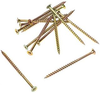 6g x 32mm Bugle Head Phillips Drive COARSE Thread Drywall Screw Zinc Yellow