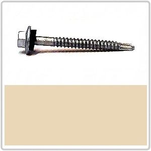 12-14 x 45mm HOBSON Hex Head Self Drilling Screw with NEO Washer Class 4 - PAPERBARK
