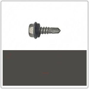 10-16 x 16 BREMICK Hex Head Self Drilling Screw with EPDM Seal B8(Cat5) - MONUMENT