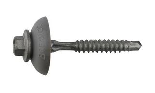 6.2-14 x 50mm BREMICK Hex Head TOP GRIP Self Drilling for Metal and Timber with Polycarb Washer