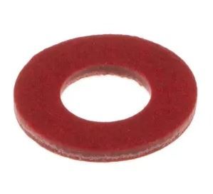 M6 Fibre Washer Red