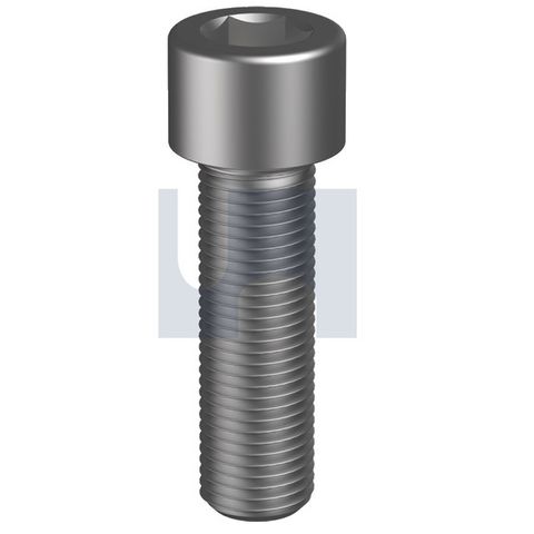 3/16 UNF x 2-1/2in Socket Head Cap Screw - High Tensile - Zinc Plated