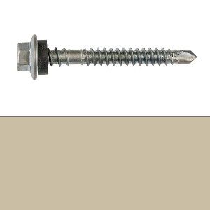 13g x 50mm AX Wind-Fast Dual Point Double Grip Self Drilling Screw with NEO Class 4 - PAPERBARK