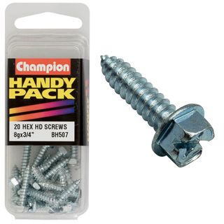 SELF TAPP SCREW HEX COMBO 4.2x19mm ZP (Pack of 20)