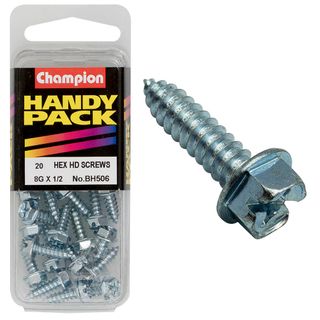 SELF TAPP SCREW HEX COMBO 4.2x13mm ZP (Pack of 20)