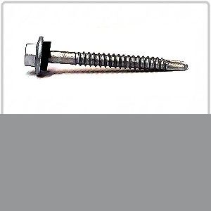 12-14 x 45mm AX Hex Head Self Drilling Screw with Neoprene Class 3 - BLUEGUM