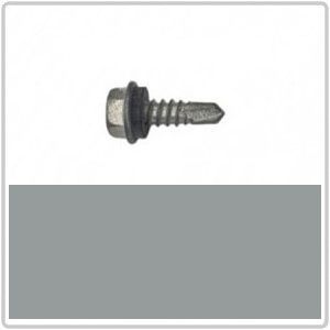 10-16 x 16 BREMICK Hex Head Self Drilling Screw with EPDM Seal B8(Cat5) - BLUEGUM