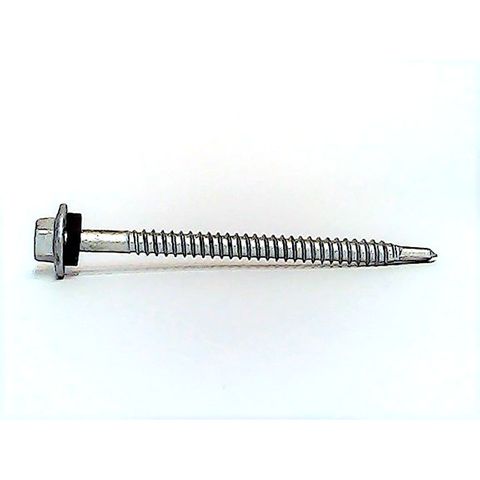 12-14 x 75mm BREMICK Hex Head Self Drilling Screw with EPDM Seal B8(Cat5)