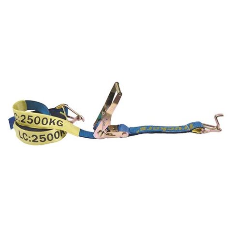 50mm x 9m Ratchet Strap Tie Down Assembly 2500kg Lashing Capacity