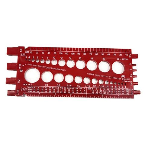 Proferred Bolt Gauge RED Thread Checker