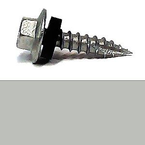 12-11 x 25mm BREMICK Hex Head Type 17 Screw with EPDM Seal B8(Cat5) - SHALE GREY