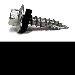 12-11 x 25mm HOBSON Hex Head Type 17 Screw with Neoprene Washer Class 4 - NIGHTSKY