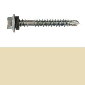 6.2-13 x 50mm BREMICK Vortex TOP GRIP Dual Point Screws with NEO B8(Cat5) - CLASSIC CREAM