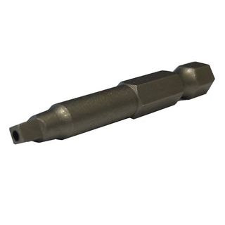 SQ 2 x 50mm Square Driver Tamper Proof POST Insert Bit