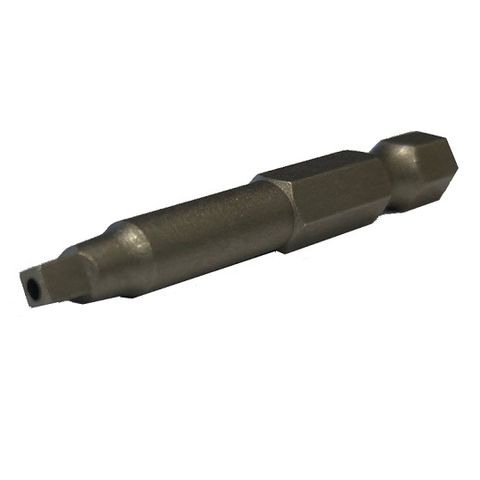 SQ 2 x 50mm Square Driver Tamper Proof POST Insert Bit