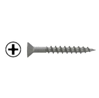 8g x 30mm Chipboard Screw Philips Drive - Self Embedding Head - Class 3