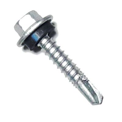 12-14 x 30mm BREMICK Hex Head Self Drilling Screw with EPDM Seal B8(Cat5)