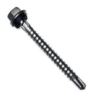 14-10 x 65mm BREMICK Hex Head Self Drilling Screw with EPDM Seal B8(Cat5)