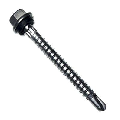 14-10 x 65mm BREMICK Hex Head Self Drilling Screw with EPDM Seal B8(Cat5)