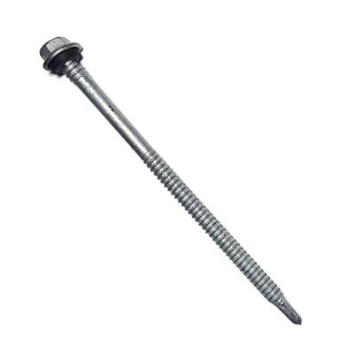 14-14 x 125mm BREMICK Hex Head Self Drilling Screw with EPDM Seal B8(Cat5)