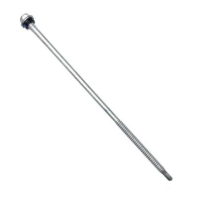 14-14 x 205mm HOBSON Hex Head Self Drilling Screw with Neoprene Washer Class 4