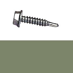 10-16 x 25mm HOBSON Hex Head Self Drilling Screw Class 4 - PALE EUCALYPT
