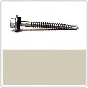 12-14 x 45mm HOBSON Hex Head Self Drilling Screw with NEO Washer Class 4 - EVENING HAZE