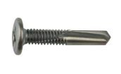 12-24 x 32mm BREMICK Wafer Head Phillips Drive No 5 Extended Point Self Drilling Screw B8(Cat5)