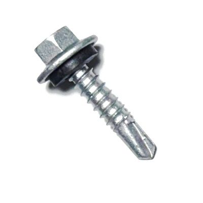 12-14 x 25mm BREMICK Hex Head Self Drilling Screw with EPDM Seal B8(Cat5)