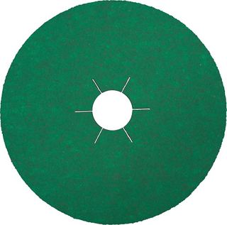 115 x 22 Fibre disc (CS570) Zirconia/Star hole/Top coat 120 Grit