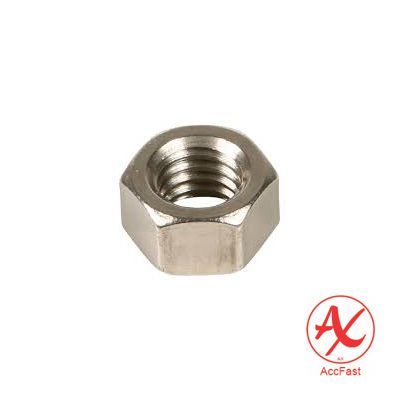 7/16 UNC Hex Standard Nut Stainless Steel Grade 316