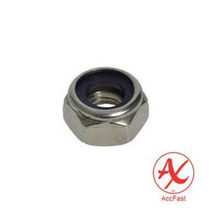 1/4 UNC Hex Nylon Insert Nut Stainless Steel Grade 316