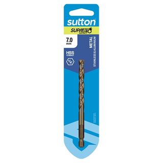 7.0MM DRILL HEX SHANK HSS-CO SUPABIT CARDED