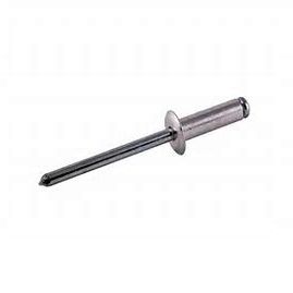6-6 Dome Head Open Blind Rivet Steel Head / Steel Stem